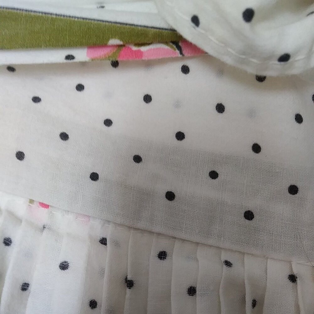 Vintage Handmade 1960’s Floral Print Half Apron - Picture 11 of 11